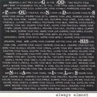 Always Almost - God Pounds His Nails CD (album) cover
