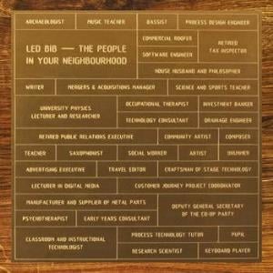 Led Bib - The People In Your Neighbourhood CD (album) cover