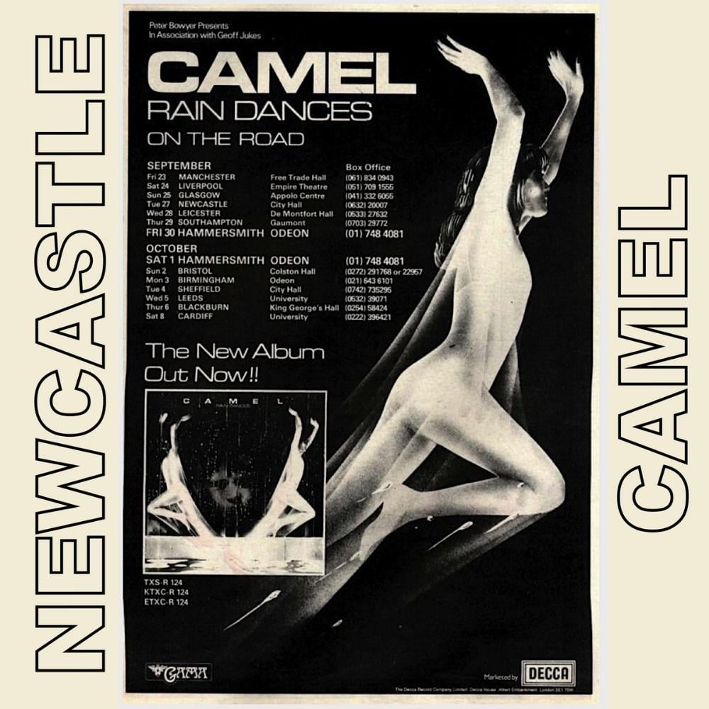 Camel - Newcastle CD (album) cover