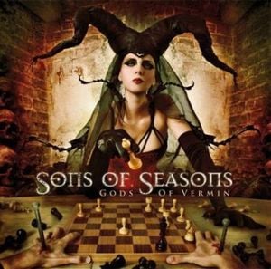Sons Of Seasons - Gods of Vermin CD (album) cover