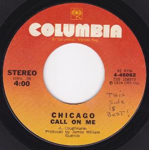 Chicago - Call On Me CD (album) cover