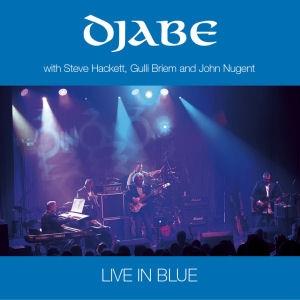Djabe - Live in Blue (with Steve Hackett, Gulli Briem and John Nugent) (2CD version) CD (album) cover