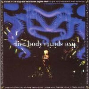 Steve Hogarth - Live Spirit: Live Body CD (album) cover