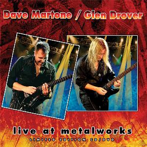 Martone - Live at Metalworks (with Glen Drover) CD (album) cover