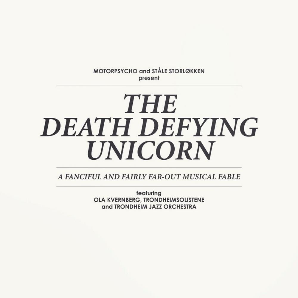Motorpsycho - Motorpsycho & Stle Storlkken: The Death Defying Unicorn CD (album) cover