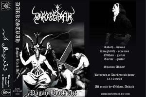 Darkestrah Pagan Black Act album cover