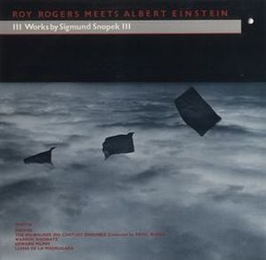 Sigmund Snopek III - Roy Rogers Meets Albert Einstein CD (album) cover