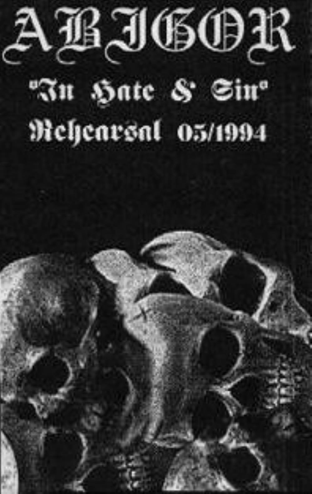 Abigor In Hate & Sin album cover