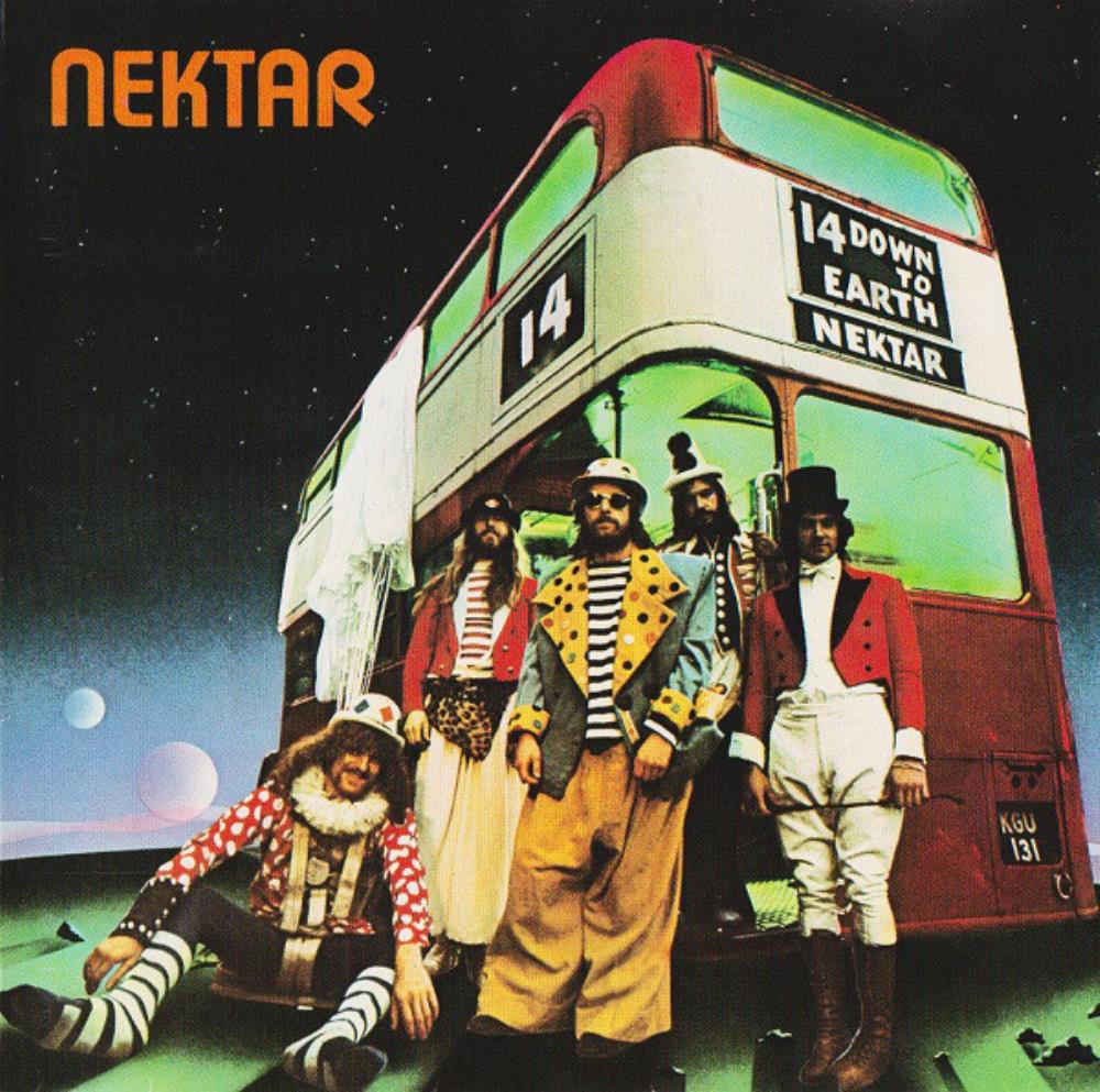 Nektar Down to Earth album cover