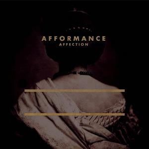 Afformance - Affection CD (album) cover