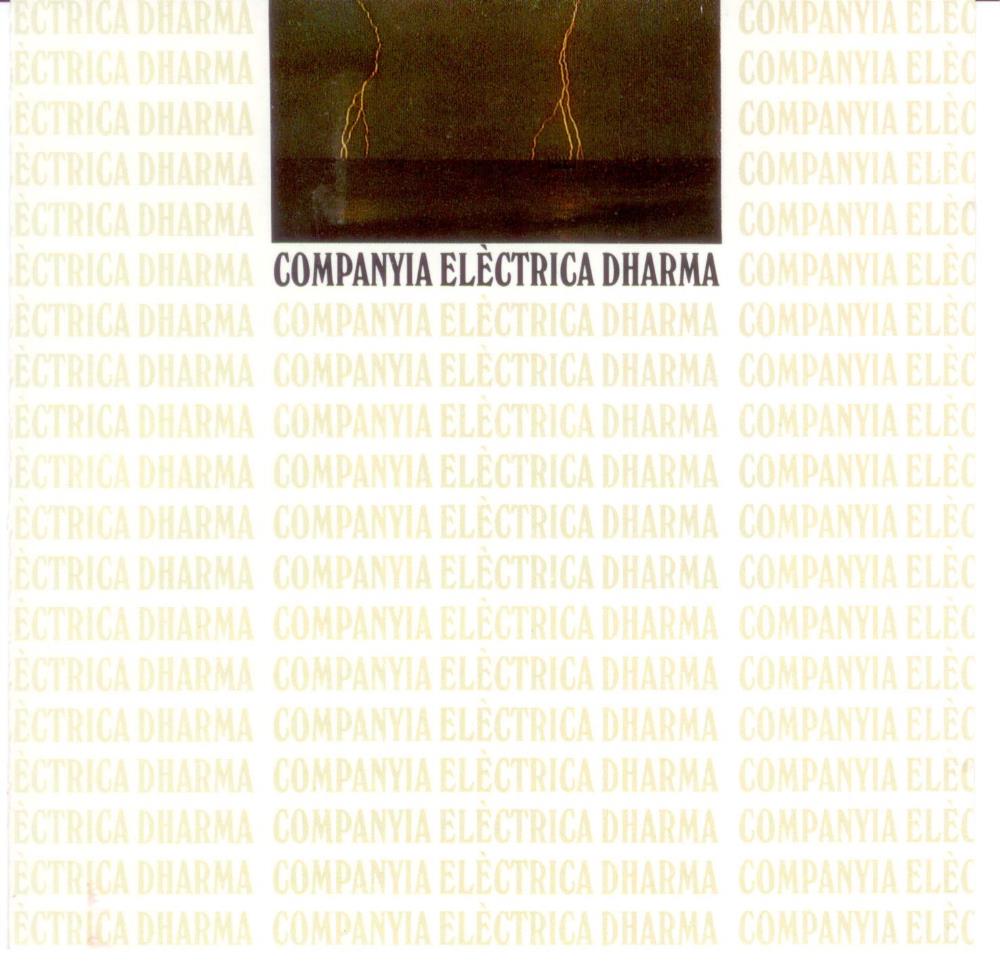 Companyia Elctrica Dharma - Diumenge CD (album) cover