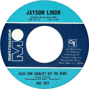 Bjorn J:Son Lindh - Good Time Charlie's Got the Blues CD (album) cover