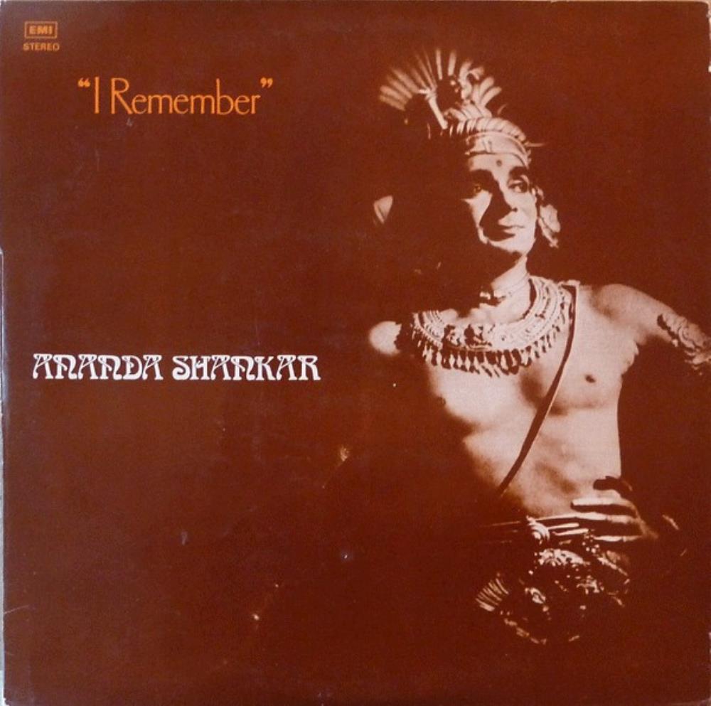 Ananda Shankar - I Remember CD (album) cover