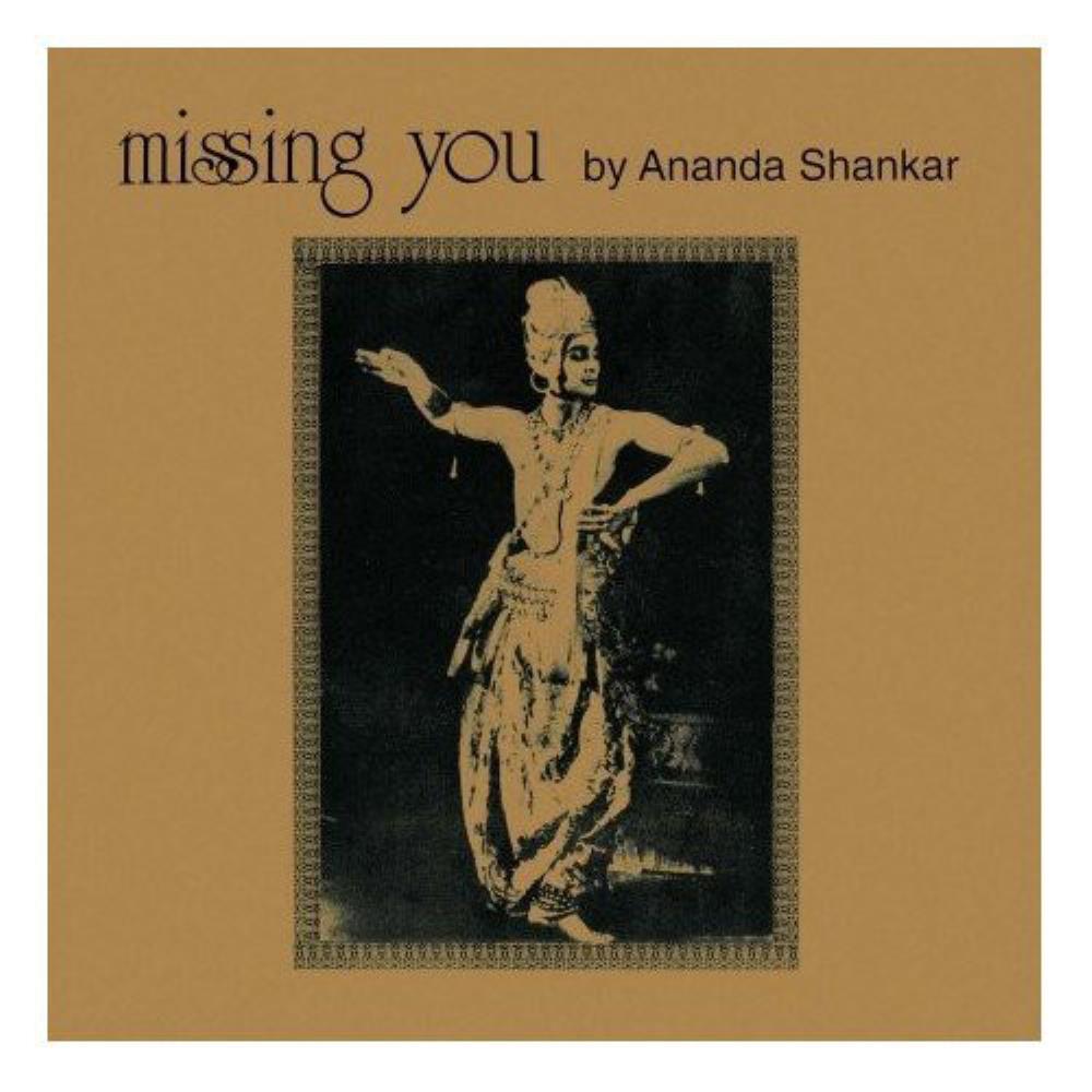 Ananda Shankar - Missing You CD (album) cover