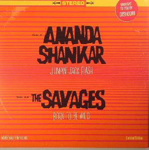 Ananda Shankar Ananda Shankar and The Savages: Jumpin' Jack Flash / Born To Be Wild album cover