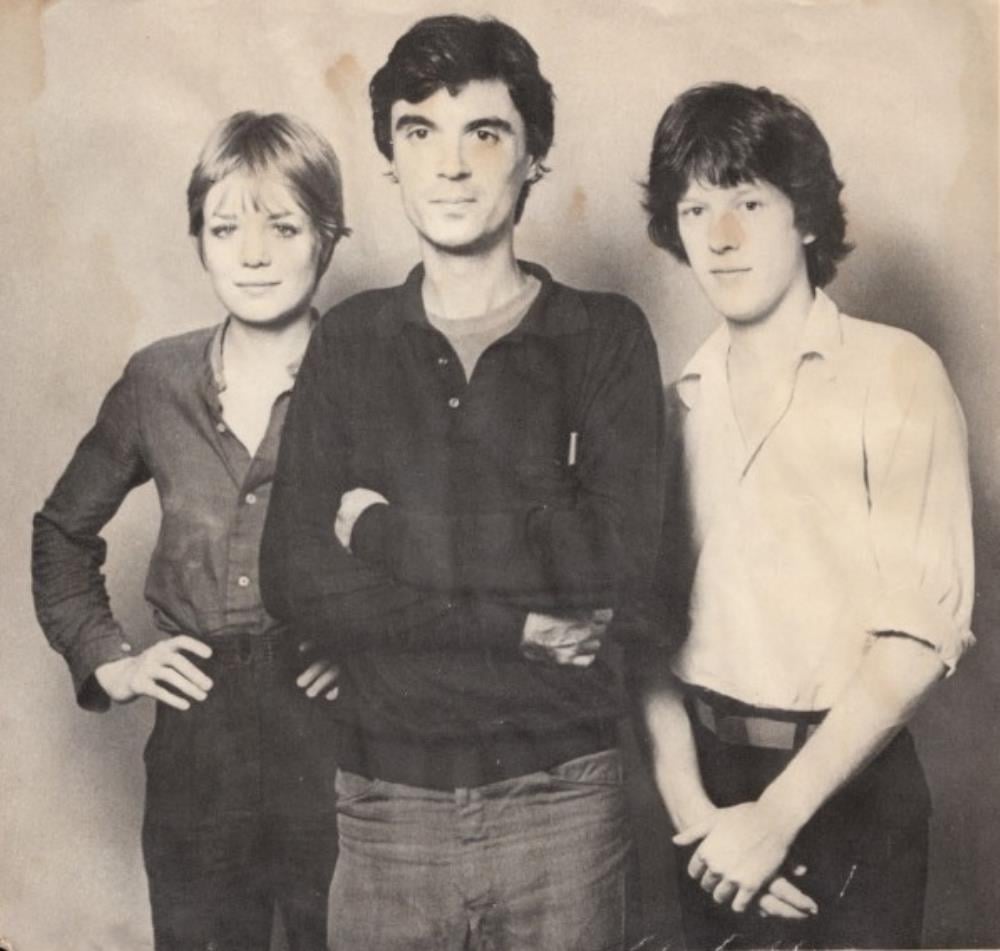 Talking Heads Love Goes To Building On Fire album cover