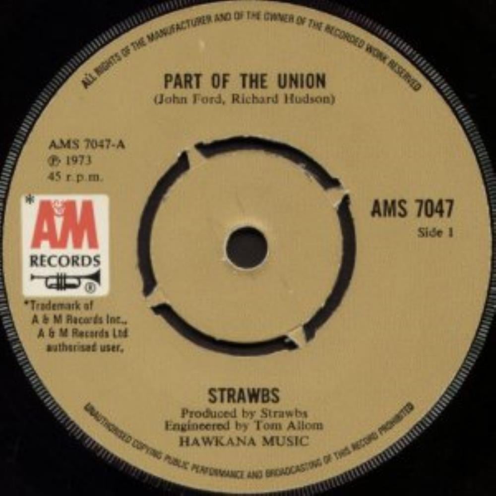 Strawbs - Part of the Union/Will you go CD (album) cover