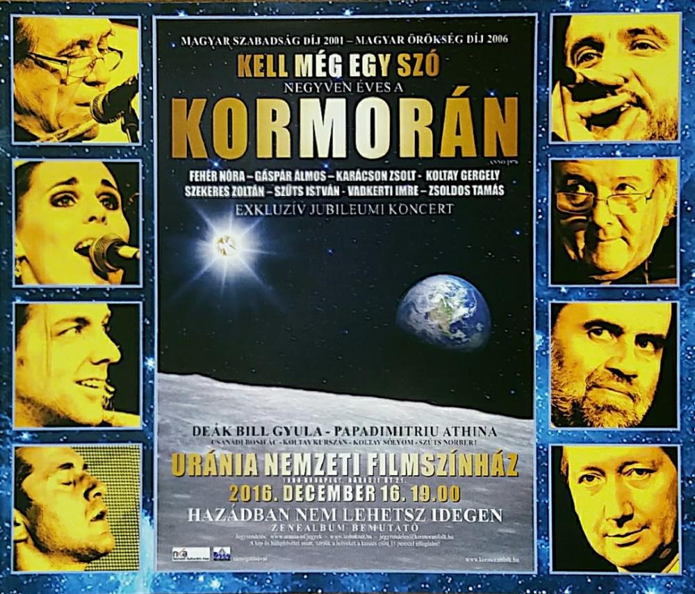 Kormorn - Kell mg egy sz - Negyven ves a Kormorn CD (album) cover