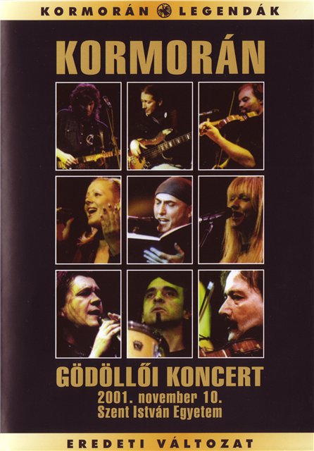 Kormorn Gdllői koncert album cover