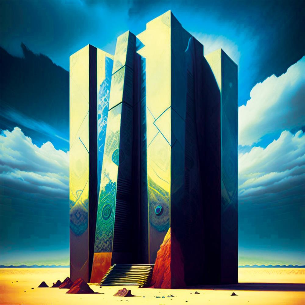 Tatsuya Yoshida Monolith (with Risa Takeda) album cover
