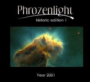 Phrozenlight - Historic Edition 1: Year 2001 CD (album) cover