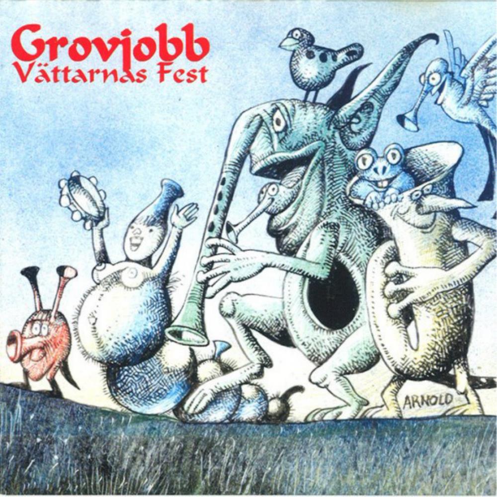 Grovjobb - Vttarnas Fest CD (album) cover