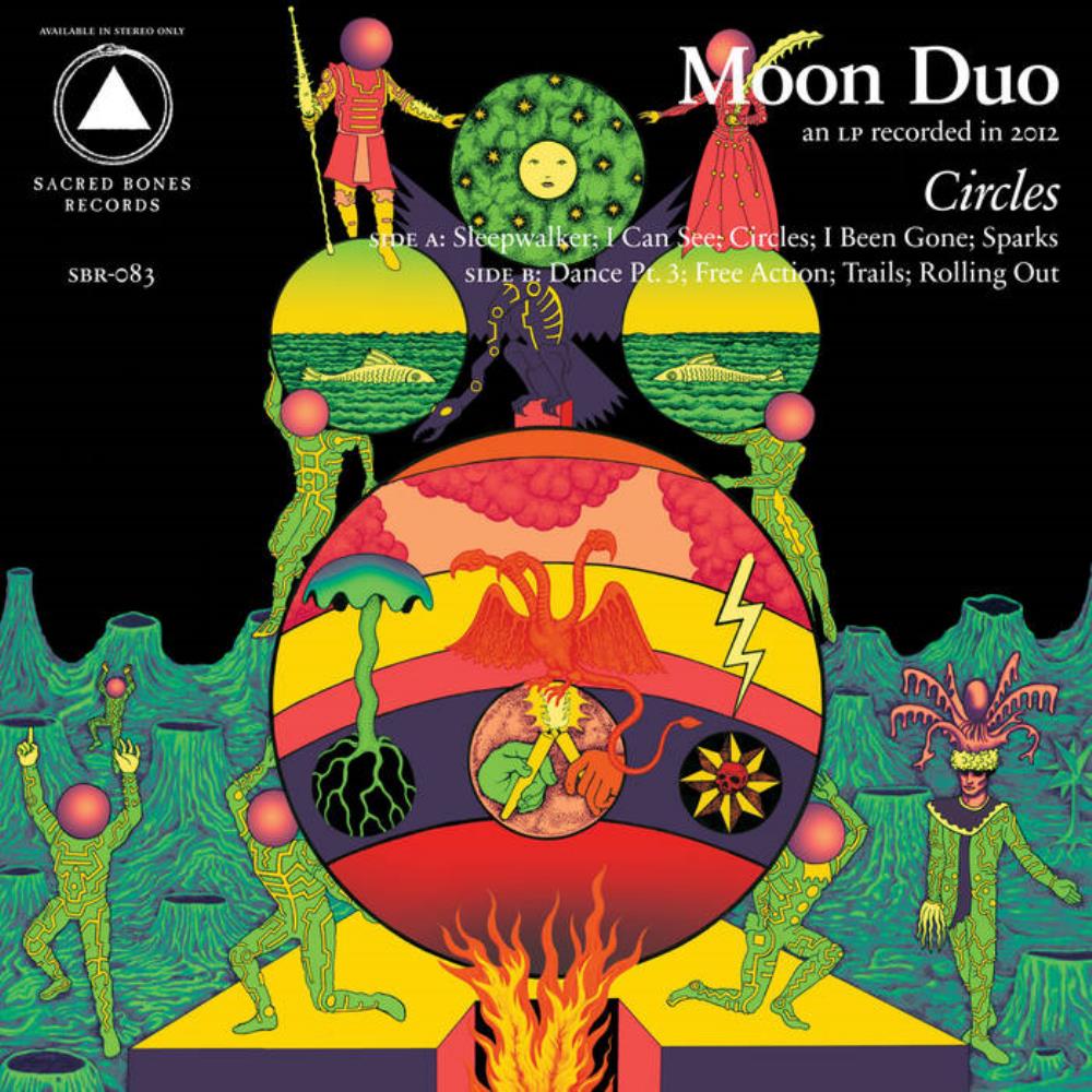 Moon Duo - Circles CD (album) cover