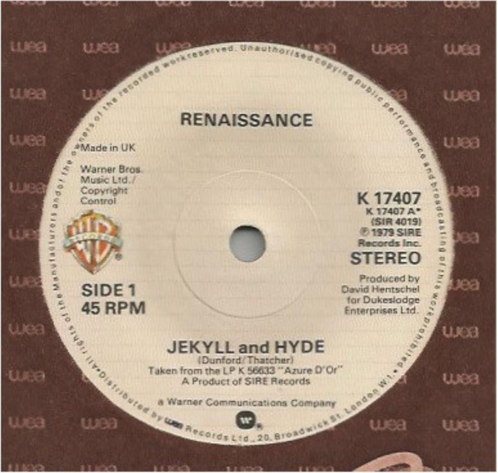 Renaissance - Jekyll and Hyde CD (album) cover