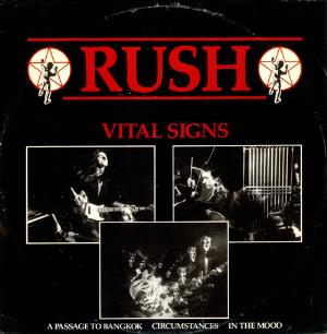 Rush - Vital Signs / Passage To Bangkok / Circumstances / In The Mood CD (album) cover
