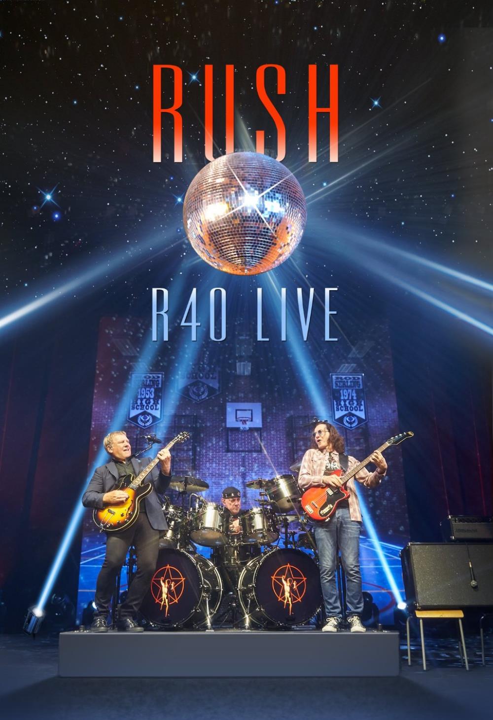 Rush R40 Live album cover