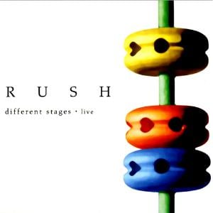 Rush - Different Stages - Live CD (album) cover