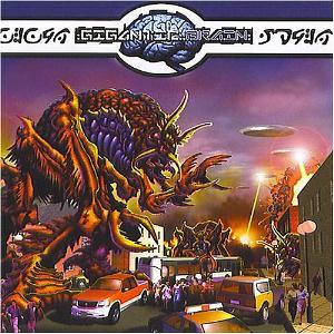 Gigantic Brain - The Invasion Discography CD (album) cover