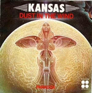 Kansas Dust in the Wind album cover