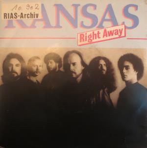 Kansas Right Away album cover
