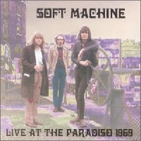 The Soft Machine Live At The Paradiso album cover