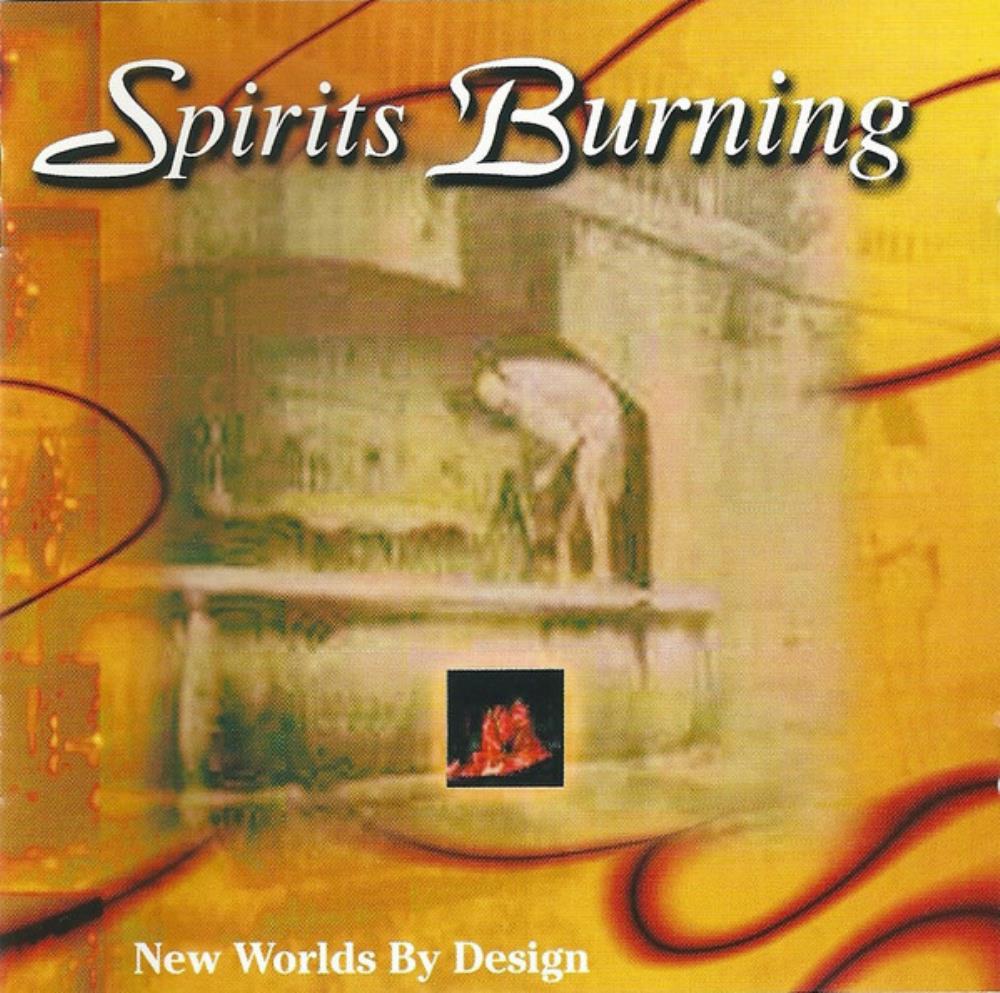 Spirits Burning - New Worlds by Design CD (album) cover