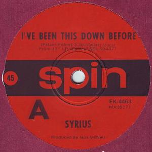 Syrius I've Been This Down Before / Concerto Part 11 album cover