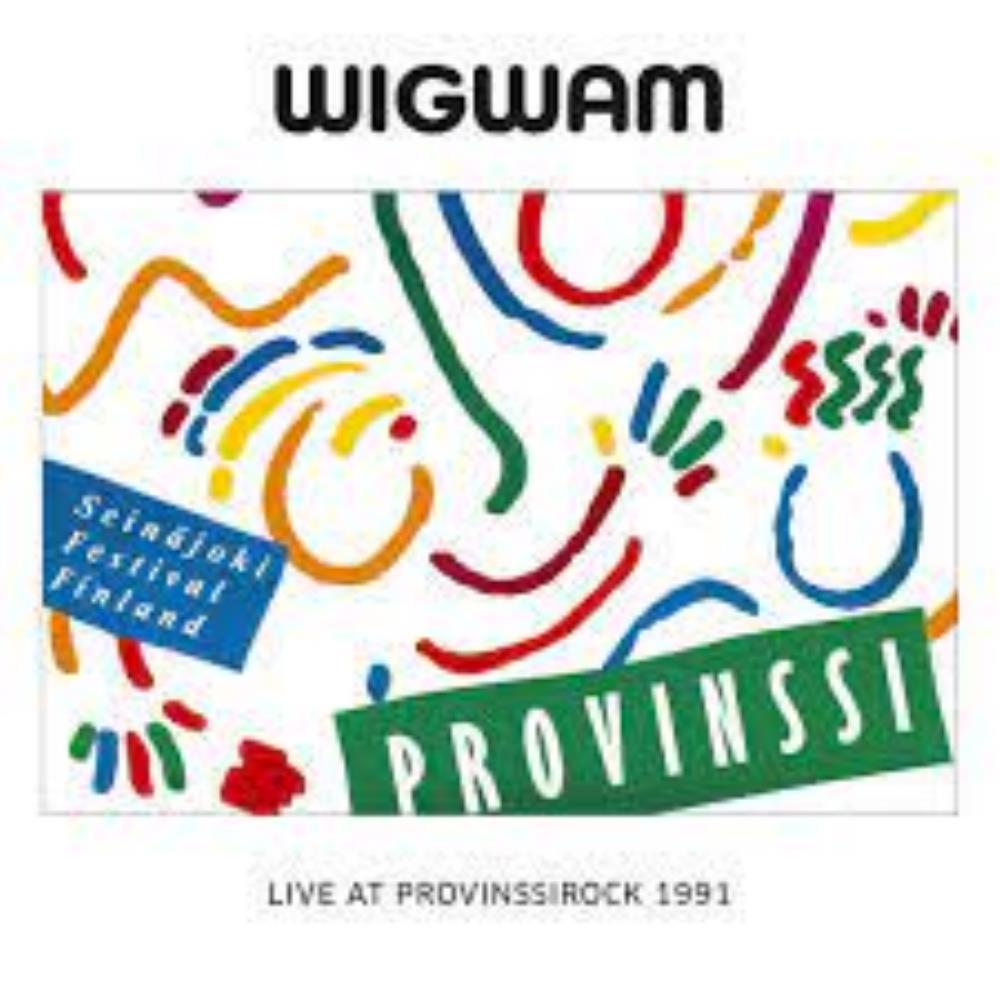 Wigwam Live at Provinssirock 1991 album cover