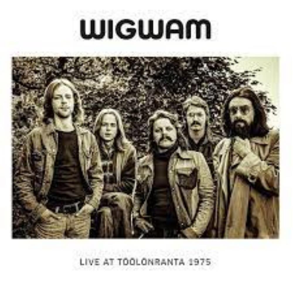 Wigwam Live at Tlnranta 1975 album cover