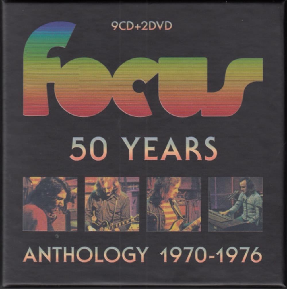 Focus - 50 Years - Anthology 1970-1976 CD (album) cover