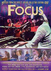 Focus - Masters From The Vault CD (album) cover