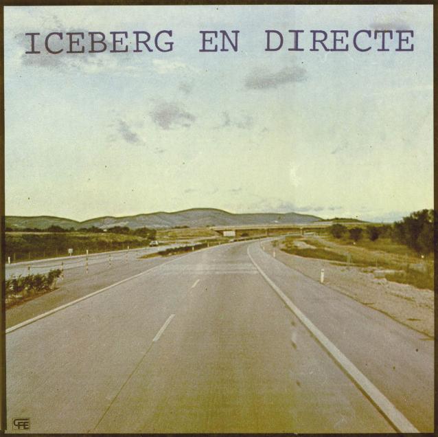 Iceberg - Iceberg en Directe CD (album) cover