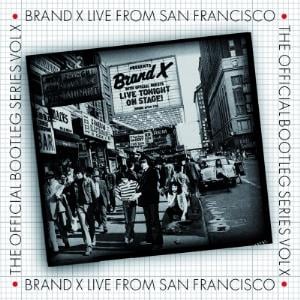 Brand X Live From San Francisco album cover
