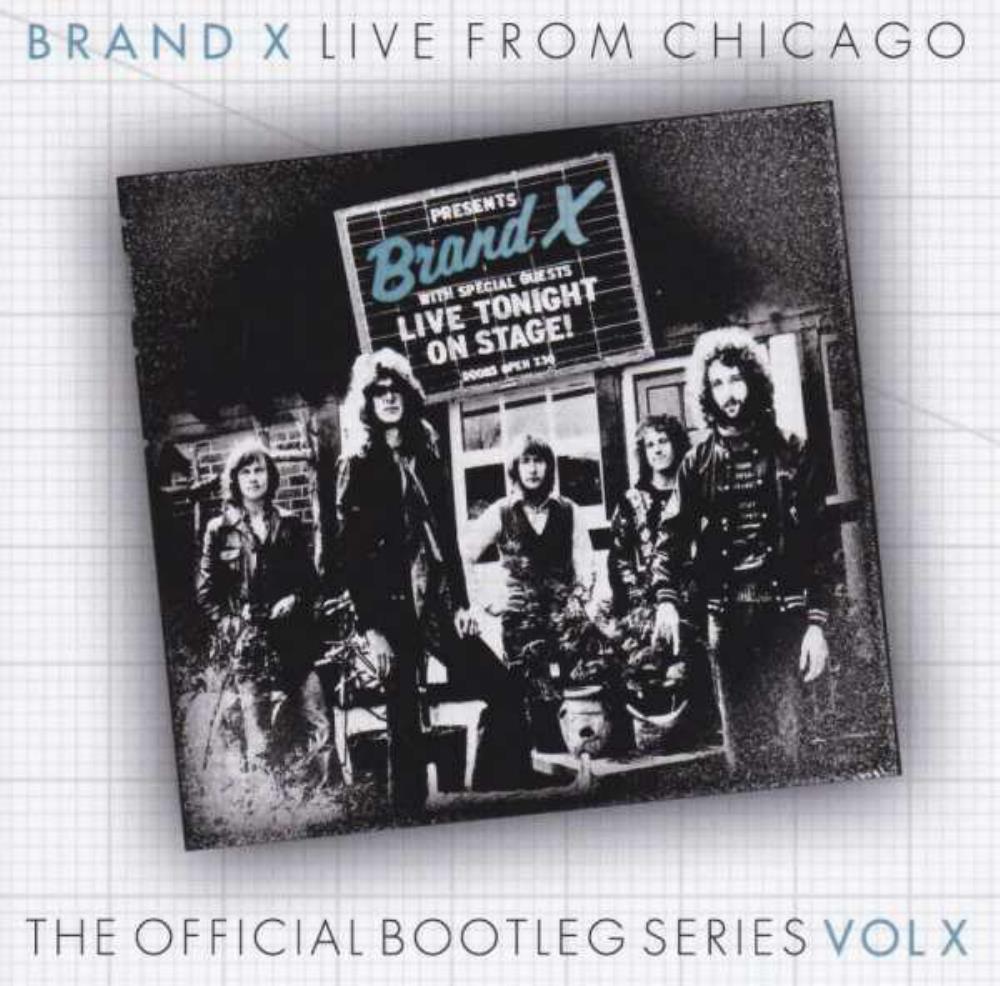 Brand X - Live from Chicago CD (album) cover