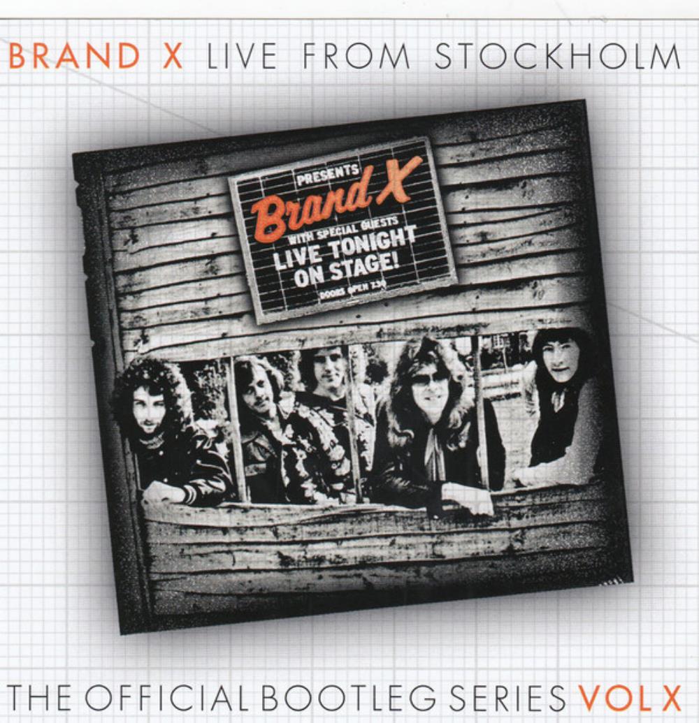 Brand X - Live from Stockholm CD (album) cover