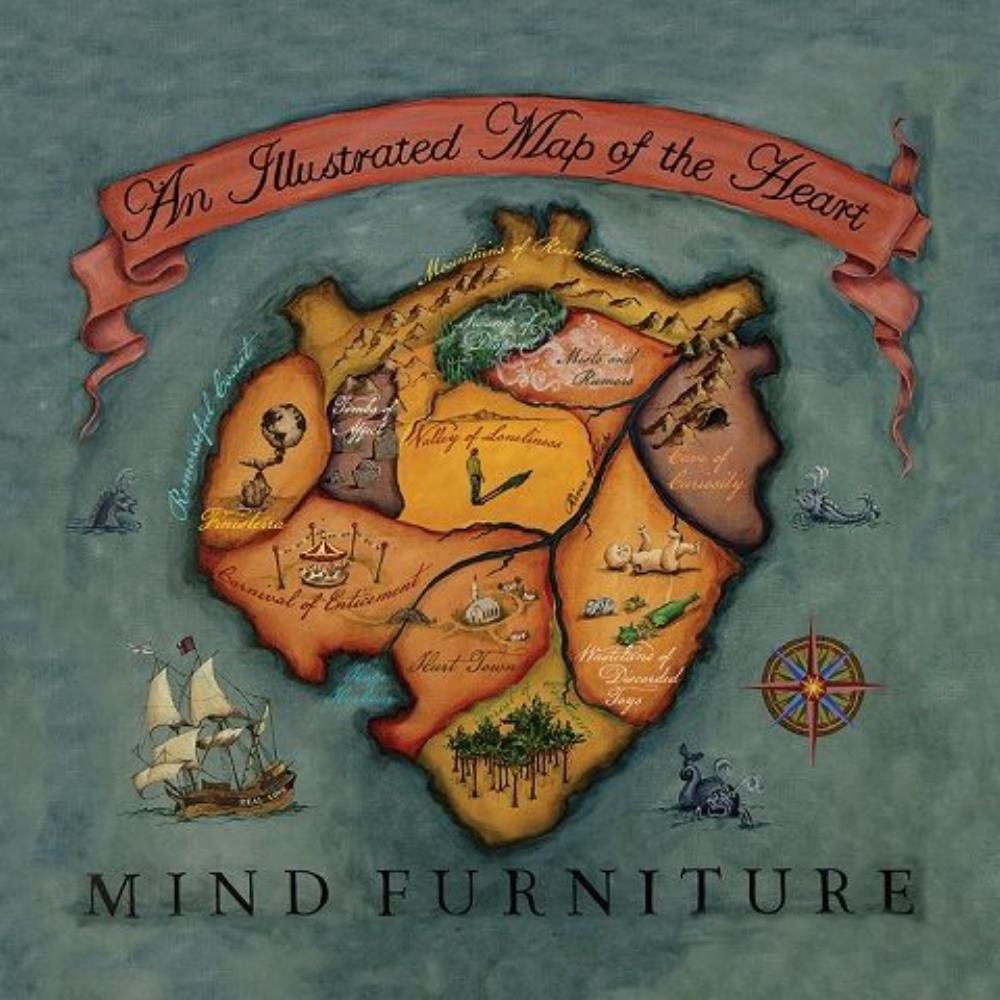 Mind Furniture - An Illustrated Map of the Heart CD (album) cover