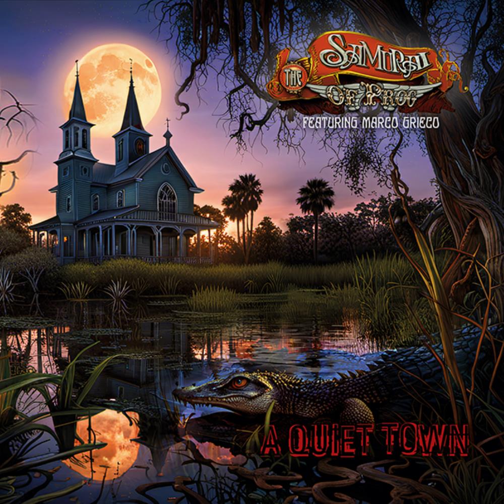 The Samurai Of Prog - A Quiet Town (featuring Marco Grieco) CD (album) cover