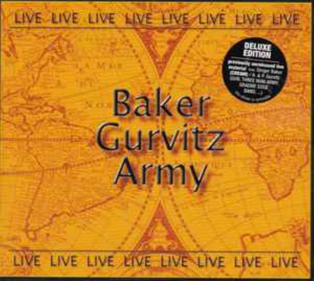 Baker Gurvitz Army - Greatest Hits Live CD (album) cover