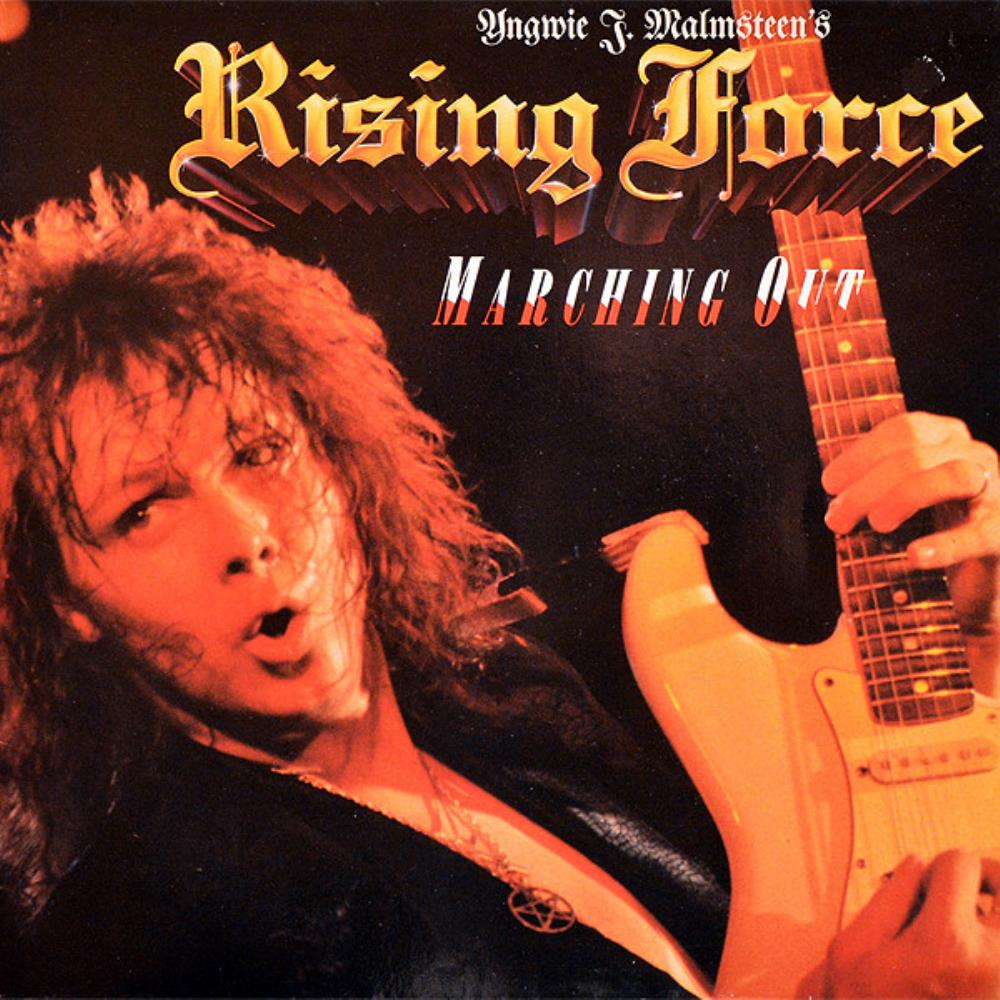 Yngwie Malmsteen Rising Force: Marching Out album cover