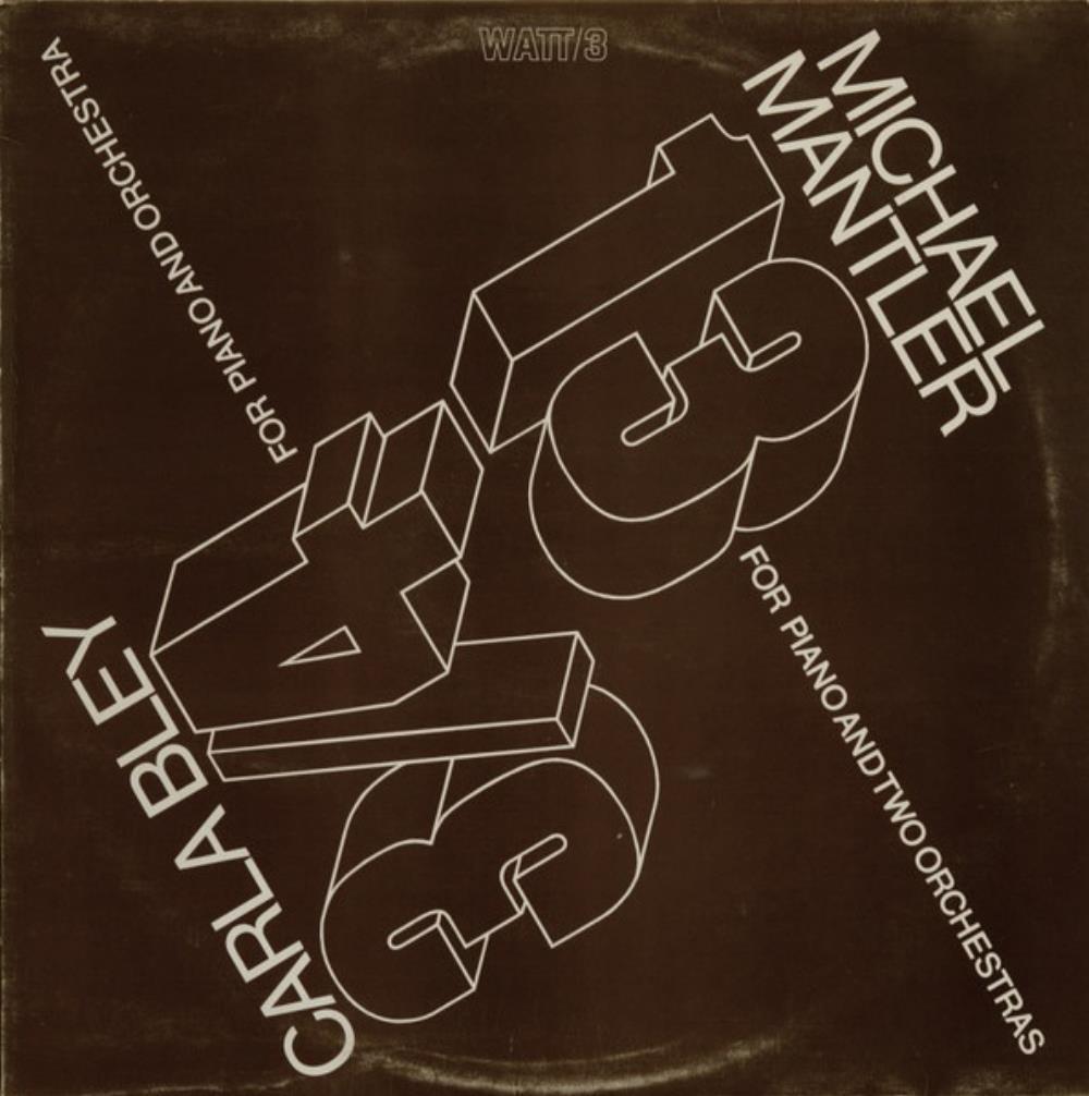 Michael Mantler 13 & 3/4 (with Carla Bley) album cover
